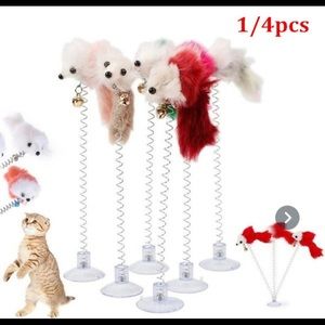 Set of 3mice and animal toys